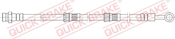 QUICK BRAKE 58.828 - Тормозной шланг avtokuzovplus.com.ua