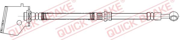 QUICK BRAKE 58.859 - Тормозной шланг autodnr.net