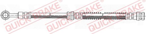 QUICK BRAKE 58.910 - Гальмівний шланг autocars.com.ua