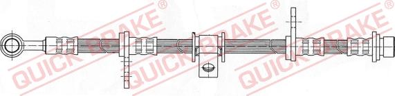 QUICK BRAKE 58.920 - Гальмівний шланг autocars.com.ua