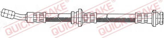 QUICK BRAKE 58.930 - Гальмівний шланг autocars.com.ua