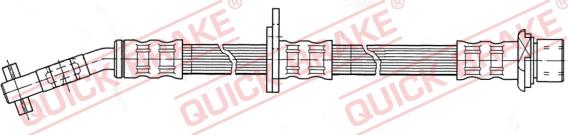 QUICK BRAKE 58.935 - Гальмівний шланг autocars.com.ua