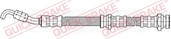 QUICK BRAKE 58.950 - Гальмівний шланг autocars.com.ua