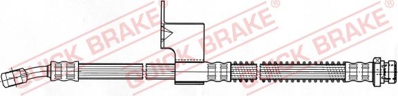 QUICK BRAKE 58.957 - Гальмівний шланг autocars.com.ua