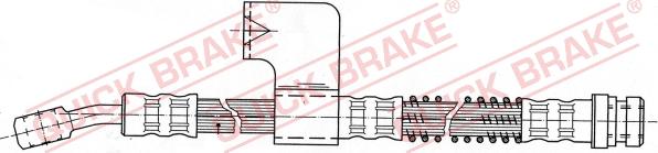 QUICK BRAKE 58.958 - Тормозной шланг autodnr.net