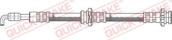 QUICK BRAKE 58.990 - Тормозной шланг avtokuzovplus.com.ua