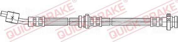 QUICK BRAKE 59.910 - Тормозной шланг avtokuzovplus.com.ua