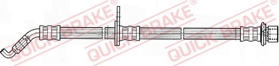 QUICK BRAKE 59.938 - Тормозной шланг avtokuzovplus.com.ua