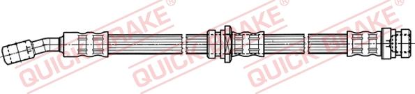 QUICK BRAKE 59.944 - Гальмівний шланг autocars.com.ua