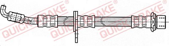 QUICK BRAKE 59.956 - Гальмівний шланг autocars.com.ua