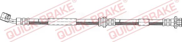 QUICK BRAKE 59.957 - Гальмівний шланг autocars.com.ua