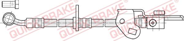 QUICK BRAKE 80.901X - Гальмівний шланг autocars.com.ua