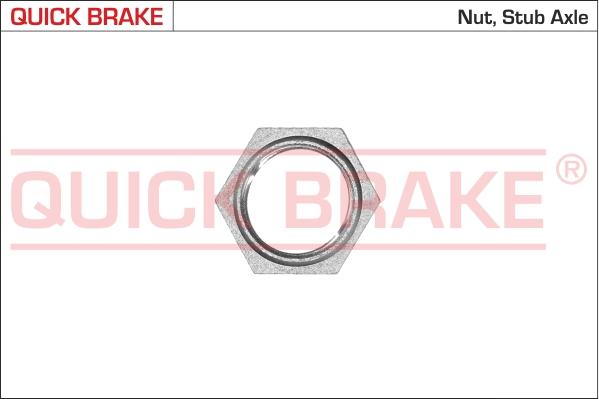 QUICK BRAKE 9802 - Контргайка autocars.com.ua