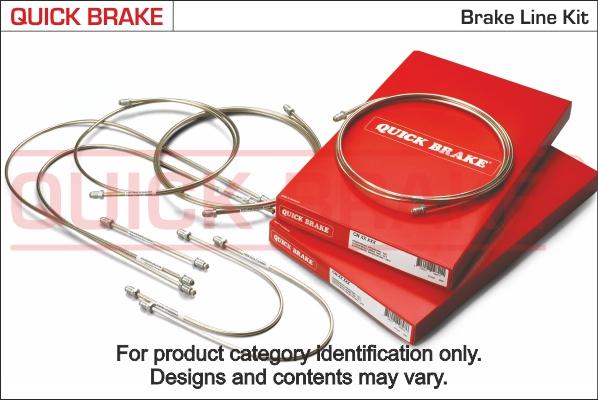 QUICK BRAKE CN-SA122 - Комплект трубопроводов тормозного привода autodnr.net