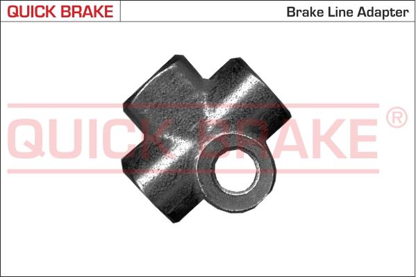 QUICK BRAKE O3D - Адаптер, трубопровід гальмівного приводу autocars.com.ua