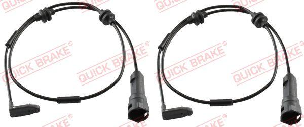 QUICK BRAKE WS 0158 A - Сигналізатор, знос гальмівних колодок autocars.com.ua