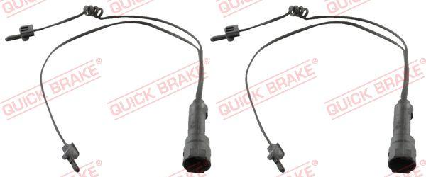 QUICK BRAKE WS 0180 A - Сигналізатор, знос гальмівних колодок autocars.com.ua