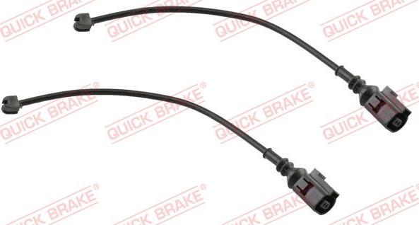 QUICK BRAKE WS 0230 A - Сигналізатор, знос гальмівних колодок autocars.com.ua