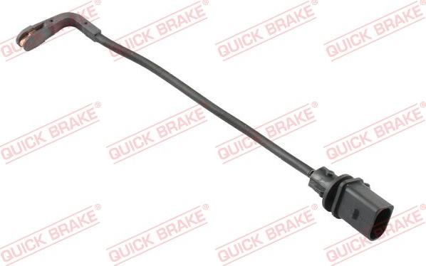 QUICK BRAKE WS 0311 B - Сигналізатор, знос гальмівних колодок autocars.com.ua