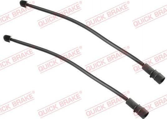 QUICK BRAKE WS 0342 A - Сигналізатор, знос гальмівних колодок autocars.com.ua