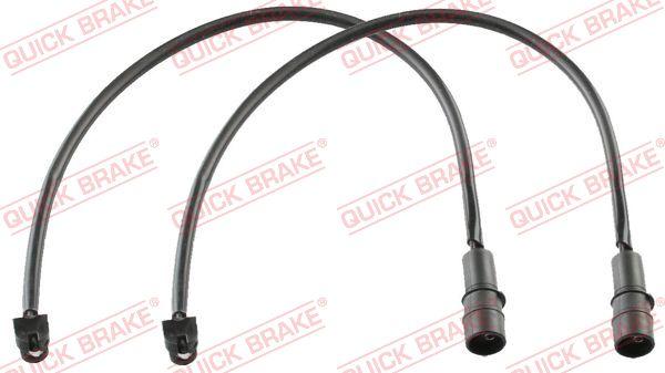 QUICK BRAKE WS 0387 A - Сигналізатор, знос гальмівних колодок autocars.com.ua