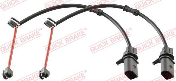 QUICK BRAKE WS 0394 A - Сигналізатор, знос гальмівних колодок autocars.com.ua