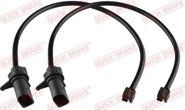 QUICK BRAKE WS 0459 A - Сигналізатор, знос гальмівних колодок autocars.com.ua