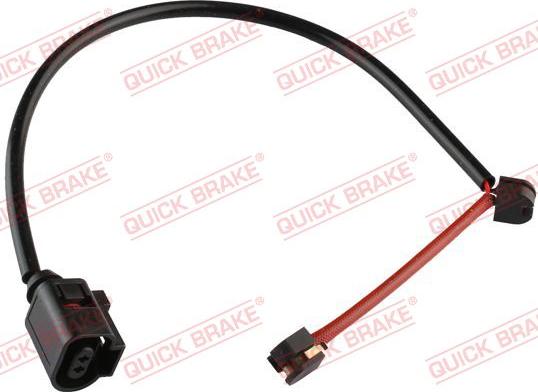 QUICK BRAKE WS 0476 B - Сигнализатор, износ тормозных колодок autodnr.net