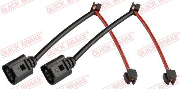 QUICK BRAKE WS 0481 A - Сигналізатор, знос гальмівних колодок autocars.com.ua