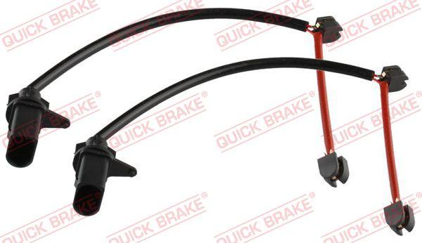 QUICK BRAKE WS 0482 A - Сигналізатор, знос гальмівних колодок autocars.com.ua