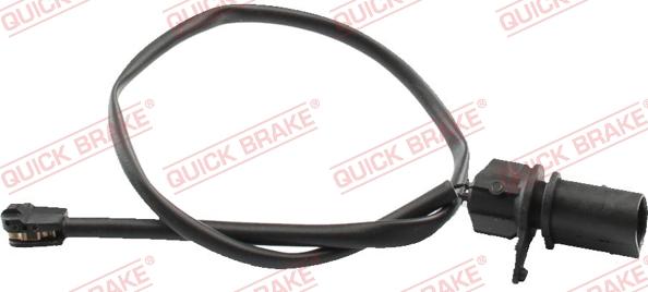 QUICK BRAKE WS 0490 A - Сигналізатор, знос гальмівних колодок autocars.com.ua