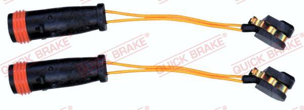 QUICK BRAKE WS 0497 A - Сигнализатор, износ тормозных колодок avtokuzovplus.com.ua