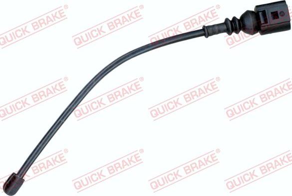 QUICK BRAKE WS 0500 A - Сигналізатор, знос гальмівних колодок autocars.com.ua