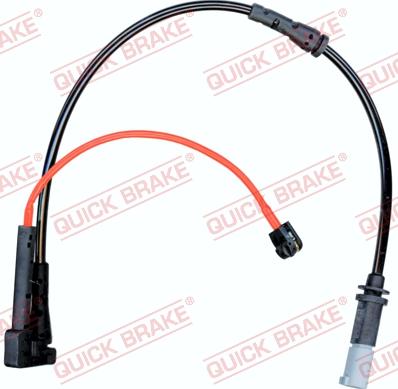 QUICK BRAKE WS 0519 A - Сигналізатор, знос гальмівних колодок autocars.com.ua