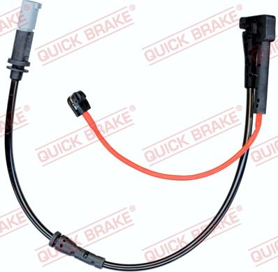 QUICK BRAKE WS 0519 B - Сигналізатор, знос гальмівних колодок autocars.com.ua