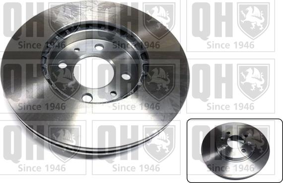 Quinton Hazell BDC3696 - Тормозной диск avtokuzovplus.com.ua