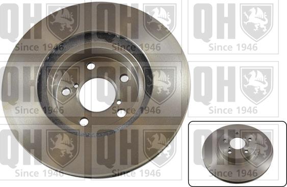 Quinton Hazell BDC4413 - Тормозной диск avtokuzovplus.com.ua