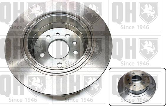 Quinton Hazell BDC4581 - Тормозной диск avtokuzovplus.com.ua