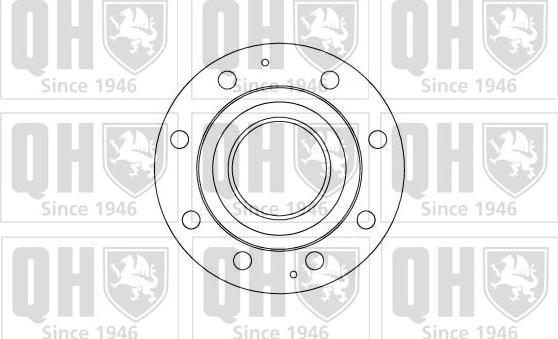 Quinton Hazell BDC4652 - Тормозной диск autodnr.net
