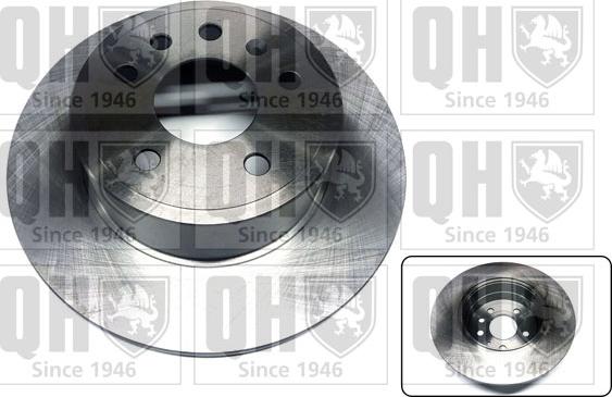 Quinton Hazell BDC4680 - Тормозной диск avtokuzovplus.com.ua