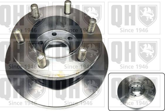 Quinton Hazell BDC4759 - Тормозной диск avtokuzovplus.com.ua