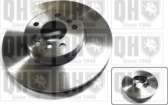 Quinton Hazell BDC5250 - Тормозной диск avtokuzovplus.com.ua