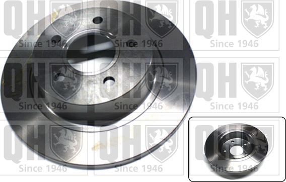 Quinton Hazell BDC5367 - Тормозной диск avtokuzovplus.com.ua