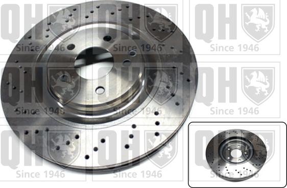 Quinton Hazell BDC5516 - Тормозной диск avtokuzovplus.com.ua