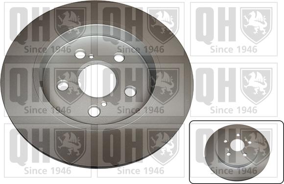 Quinton Hazell BDC5944 - Тормозной диск avtokuzovplus.com.ua