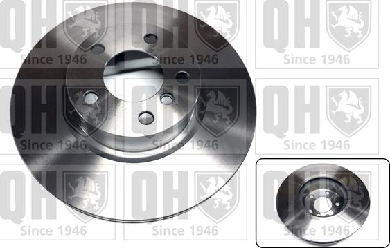 Quinton Hazell BDC6111 - Тормозной диск avtokuzovplus.com.ua