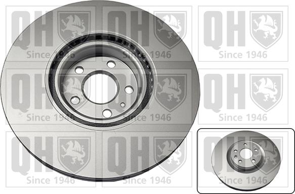 Quinton Hazell BDC6177 - Тормозной диск avtokuzovplus.com.ua