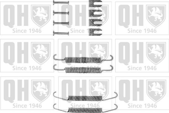 Quinton Hazell BFK241 - Комплектующие, барабанный тормозной механизм avtokuzovplus.com.ua