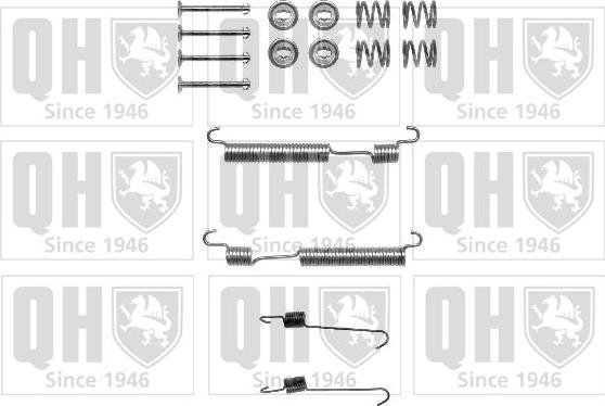 Quinton Hazell BFK457 - Комплектующие, барабанный тормозной механизм avtokuzovplus.com.ua