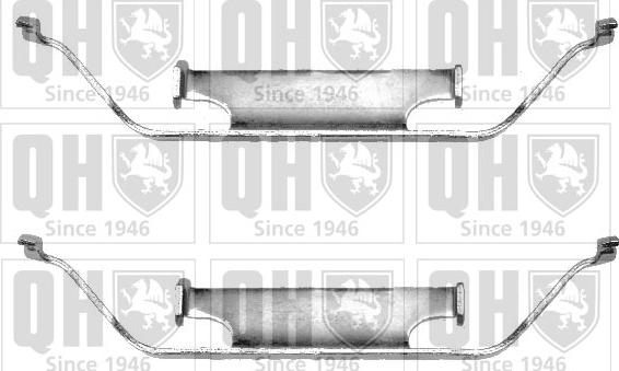 Quinton Hazell BFK610 - Комплектующие для колодок дискового тормоза avtokuzovplus.com.ua